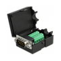 DeLOCK 66264 Conector D-Sub9 a Bloque de Terminales con Carcasa