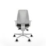 PIQUERAS Y CRESPO Silla de oficina Elche con mecanismo Asincro, Negro y Blanco