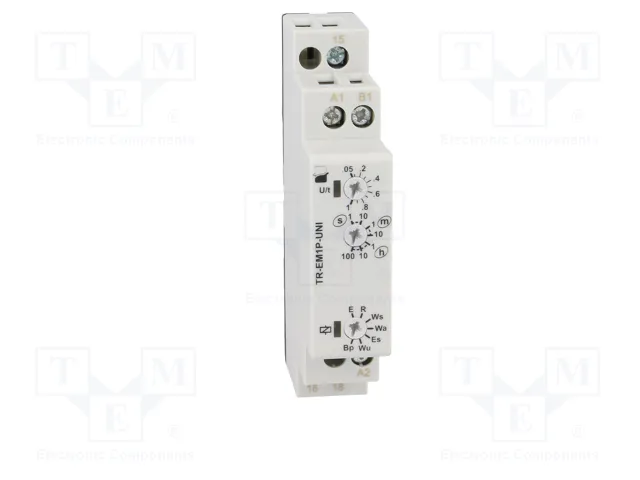 RELPOL Relé de tiempo TR-E TR-EM1P-UNI SPDT 250VAC/8A