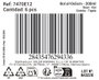La Mediterranea Bol Black Clay 200ml (24 Unidades) de 10 cm x 5,1 cm