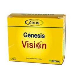ZEUS Genesis Vision 10Caps. Genesis+10Caps. Vision Complemento Alimenticio con Luteína y Astaxantina para la Visión 1000mg DHA