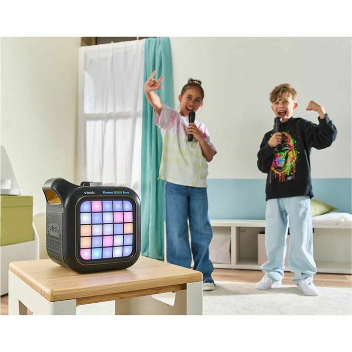 Vtech Karaoke Light Party Duo Golden Edition con Altavoz Bluetooth y 2 Micrófonos Vtech Karaoke Light Party Duo Golden Edition con Altavoz Bluetooth y 2 Micrófonos
