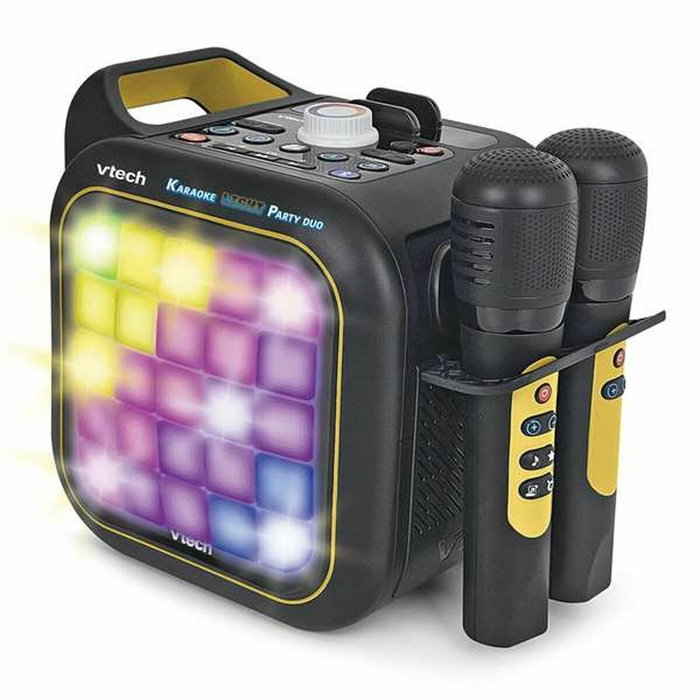 Vtech Karaoke Light Party Duo Golden Edition con Altavoz Bluetooth y 2 Micrófonos Vtech Karaoke Light Party Duo Golden Edition con Altavoz Bluetooth y 2 Micrófonos