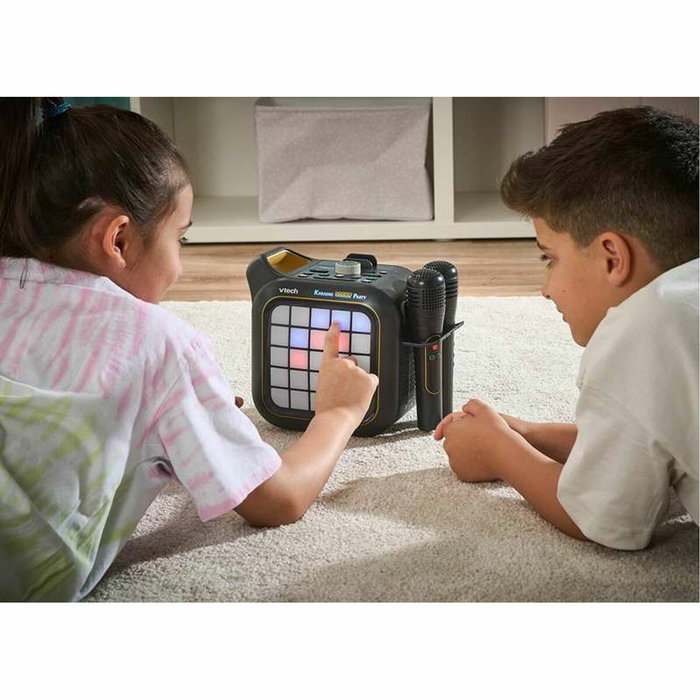 Vtech Karaoke Light Party Duo Golden Edition con Altavoz Bluetooth y 2 Micrófonos Vtech Karaoke Light Party Duo Golden Edition con Altavoz Bluetooth y 2 Micrófonos
