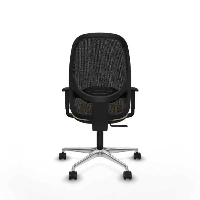 PIQUERAS Y CRESPO Silla de oficina Cilanco con mecanismo Sincro, Crema y Negro PIQUERAS Y CRESPO Silla de oficina Cilanco con mecanismo Sincro, Crema y Negro