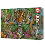Educa Puzzle Jungla de Tigres de 500 piezas