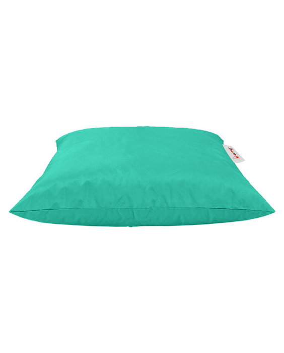 Atelier Del Sofa Cojín Pouf 40x40 Impermeable Turquesa