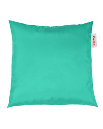 Atelier Del Sofa Cojín Pouf 40x40 Impermeable Turquesa