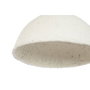 DKD Home Decor Lámpara de Techo de Papel Maché y Hierro Blanca 33x33x26 cm