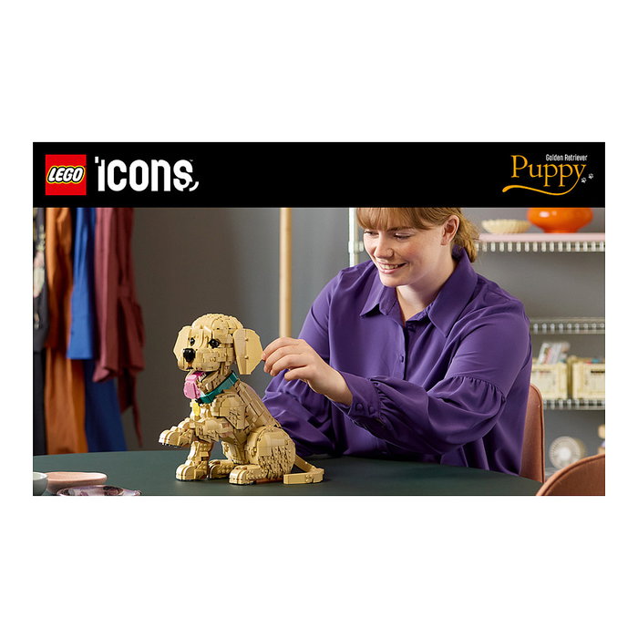 LEGO Icons Cachorro de Golden Retriever 11384 LEGO Icons Cachorro de Golden Retriever 11384