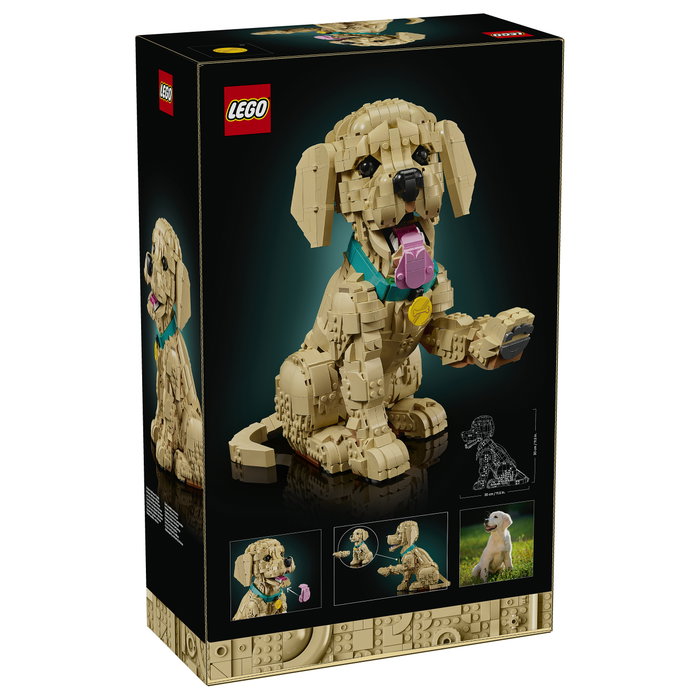 LEGO Icons 11384 Cachorro de Golden Retriever