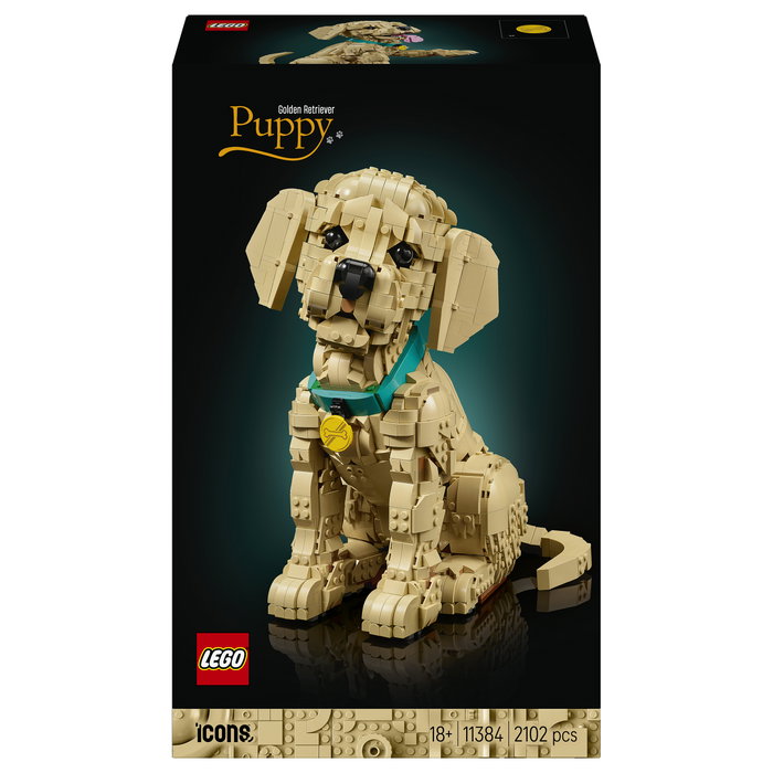 LEGO Icons 11384 Cachorro de Golden Retriever