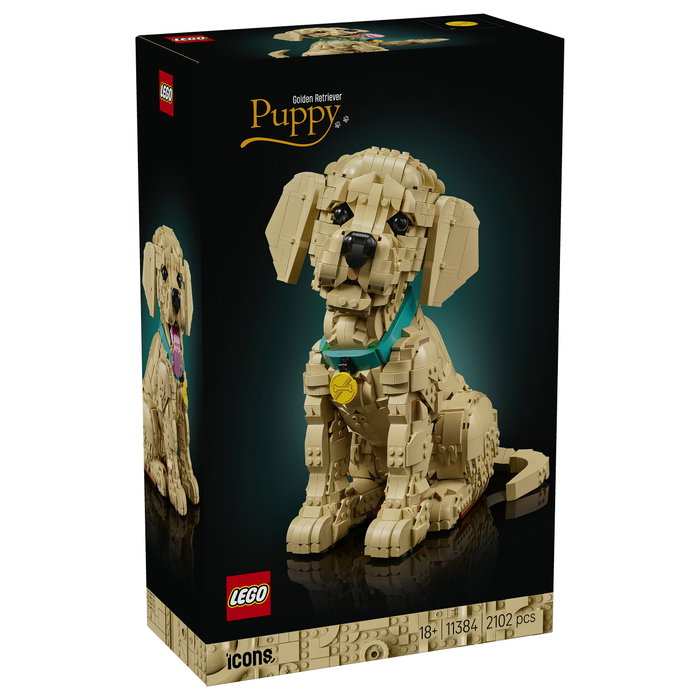 LEGO Icons 11384 Cachorro de Golden Retriever