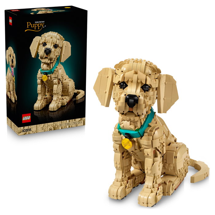 LEGO Icons Cachorro de Golden Retriever 11384 LEGO Icons Cachorro de Golden Retriever 11384