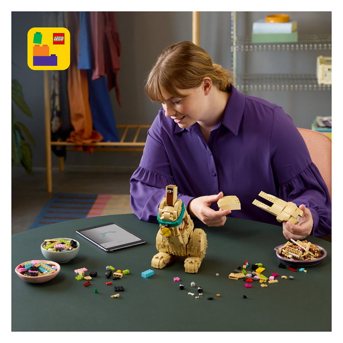 LEGO Icons Cachorro de Golden Retriever 11384 LEGO Icons Cachorro de Golden Retriever 11384