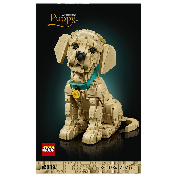 LEGO Icons Cachorro de Golden Retriever 11384 LEGO Icons Cachorro de Golden Retriever 11384