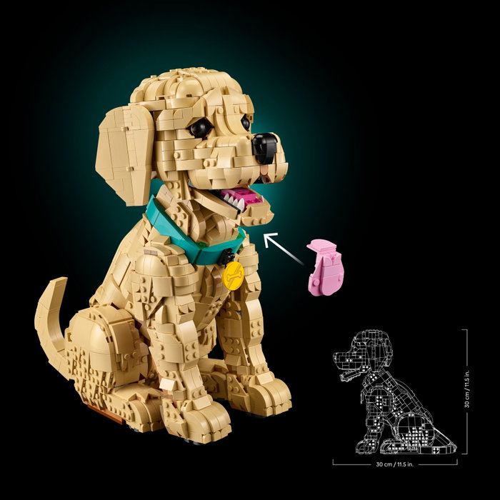 LEGO Icons Cachorro de Golden Retriever 11384 LEGO Icons Cachorro de Golden Retriever 11384