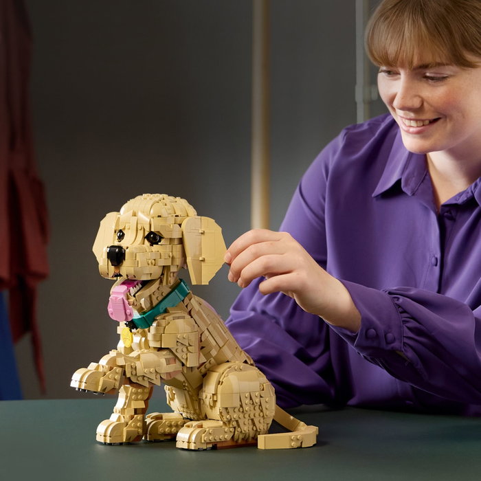 LEGO Icons Cachorro de Golden Retriever 11384 LEGO Icons Cachorro de Golden Retriever 11384