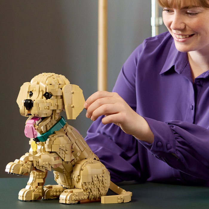 LEGO Icons Cachorro de Golden Retriever 11384 LEGO Icons Cachorro de Golden Retriever 11384