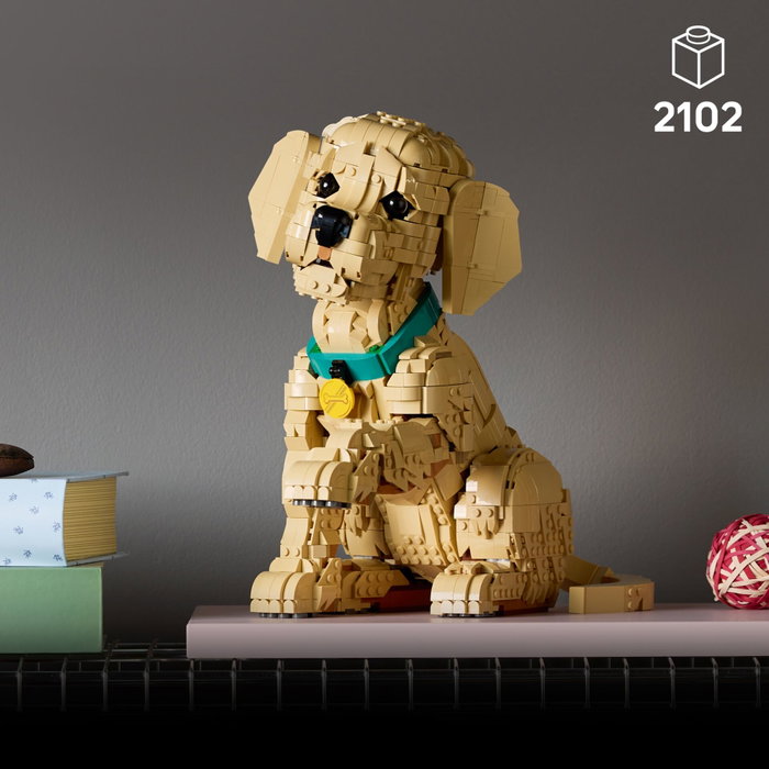 LEGO Icons Cachorro de Golden Retriever 11384 LEGO Icons Cachorro de Golden Retriever 11384