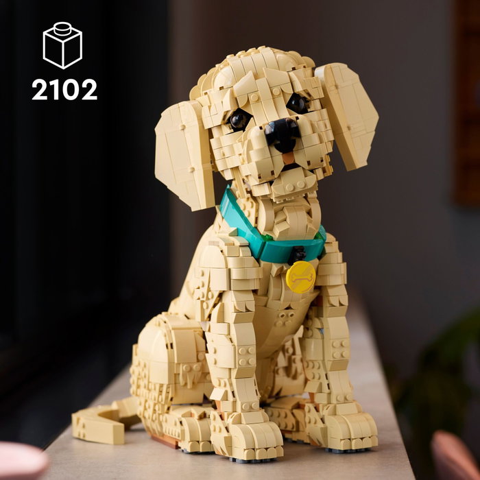 LEGO Icons Cachorro de Golden Retriever 11384 LEGO Icons Cachorro de Golden Retriever 11384