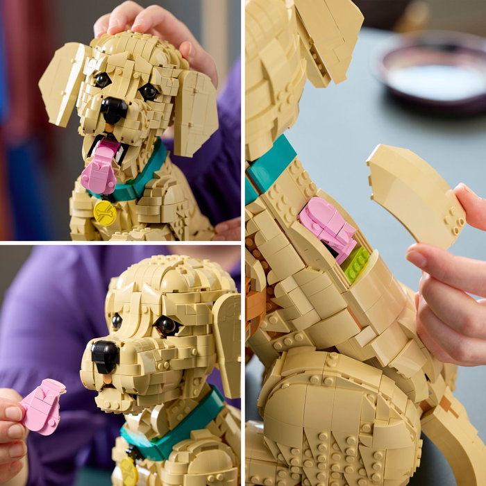 LEGO Icons Cachorro de Golden Retriever 11384 LEGO Icons Cachorro de Golden Retriever 11384