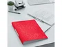Leitz Wow Carpeta de 2 anillas redondas 25 mm polipropileno DIN A4 color rojo