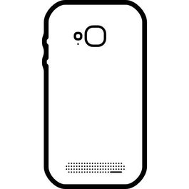 CoreParts Cubierta Trasera de Vidrio para Xiaomi Redmi 7 - Negro, con Adhesivo (Battery Cover Back Glass)