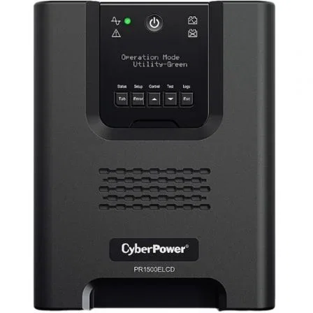 Cyberpower SAI Línea Interactiva PR1500ELCD 1500VA 1350W Onda Senoidal Pura Formato Torre