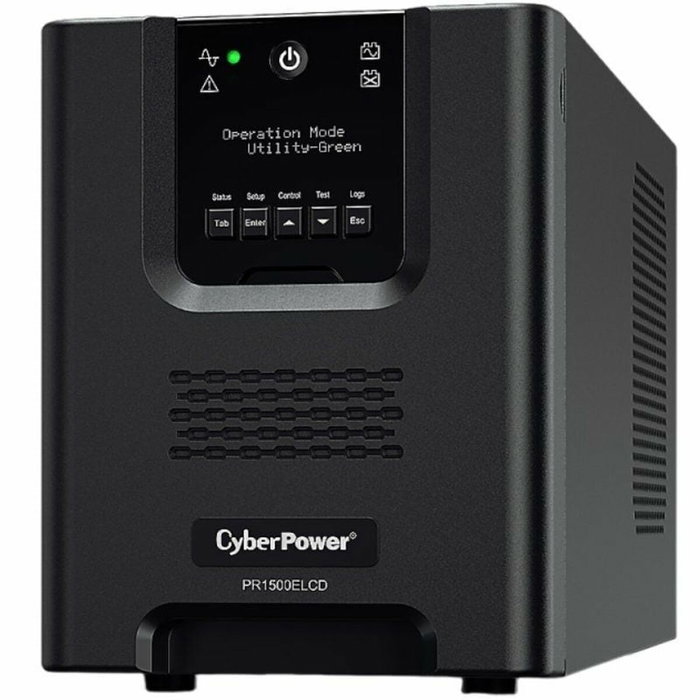 CyberPower PR1500ELCD SAI Línea Interactiva 1500VA 1350W Negro CyberPower PR1500ELCD SAI Línea Interactiva 1500VA 1350W Negro