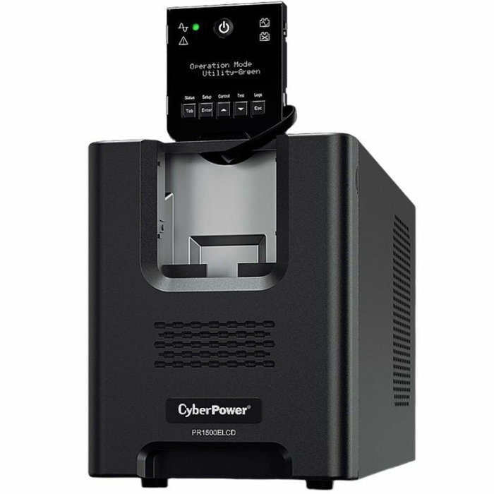 CyberPower PR1500ELCD SAI Línea Interactiva 1500VA 1350W Negro CyberPower PR1500ELCD SAI Línea Interactiva 1500VA 1350W Negro