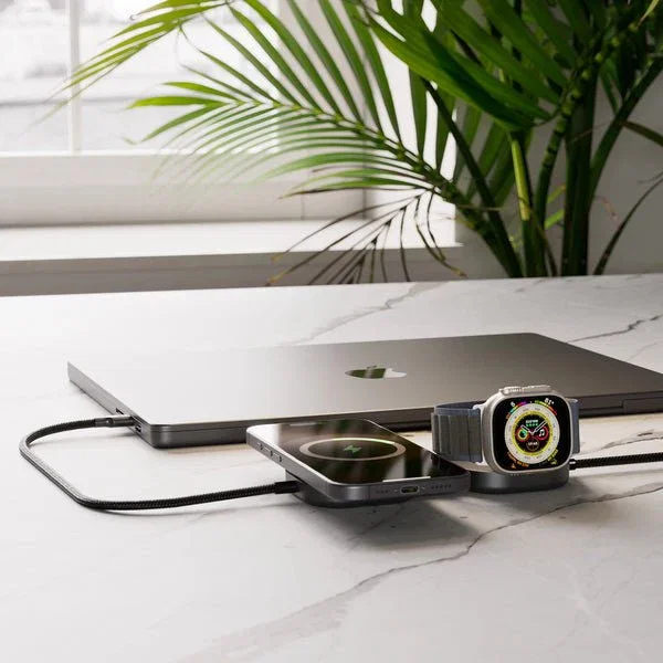 ZENS Cable de Carga USB C-C Pro 3, USB-C a USB-C, 240W PD, Certificado Qi2 y MFi, Color Negro