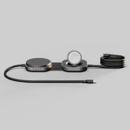 ZENS USB C-C Pro 3 Qi2 Apple Watch USB-C Negro