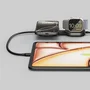 ZENS USB C-C Pro 3 Qi2 Apple Watch USB-C Negro
