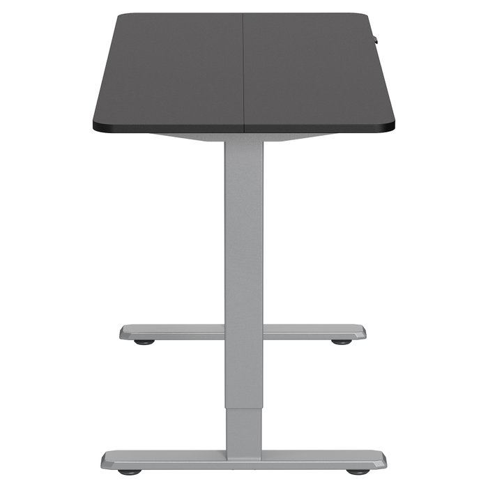 EQUIP Escritorio Elevable Eléctrico Rectangular Ergonómico con Pupitre, Motor Simple 70 Kg, Gris, Tamaño 1200 x 600 mm EQUIP Escritorio Elevable Eléctrico Rectangular Ergonómico con Pupitre, Motor Simple 70 Kg, Gris, Tamaño 1200 x 600 mm