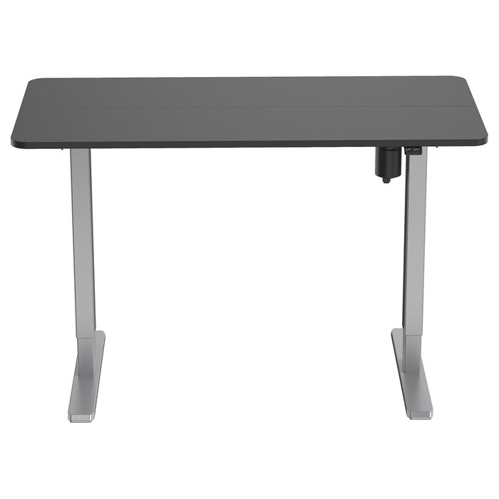 EQUIP Escritorio Elevable Eléctrico Rectangular Ergonómico con Pupitre, Motor Simple 70 Kg, Gris, Tamaño 1200 x 600 mm EQUIP Escritorio Elevable Eléctrico Rectangular Ergonómico con Pupitre, Motor Simple 70 Kg, Gris, Tamaño 1200 x 600 mm