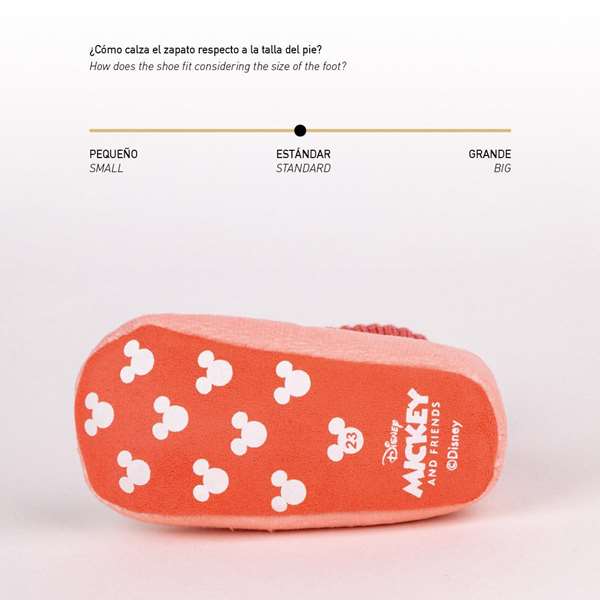 Cerdá T025 Zapatillas de casa de bota para niña con diseño de Minnie Mouse, calzado infantil en color Rosa, Talla 25 Cerdá T025 Zapatillas de casa de bota para niña con diseño de Minnie Mouse, calzado infantil en color Rosa, Talla 25