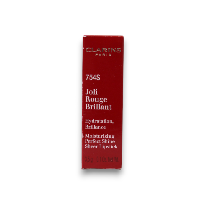 Clarins Joli Rouge Lápiz Labial Cremoso Hidratante 754S Rojo Profundo Clarins Joli Rouge Lápiz Labial Cremoso Hidratante 754S Rojo Profundo