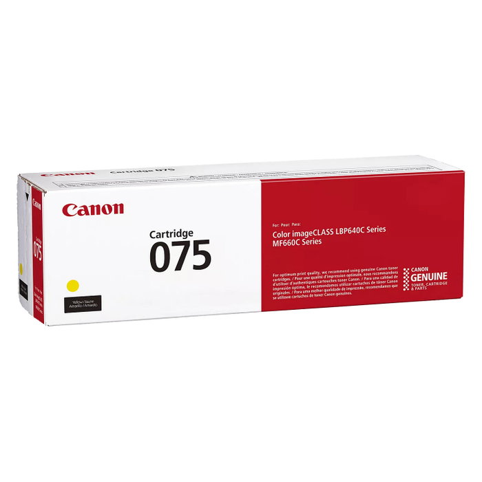 Canon 075 Cartucho de Tóner Amarillo (6362C002)