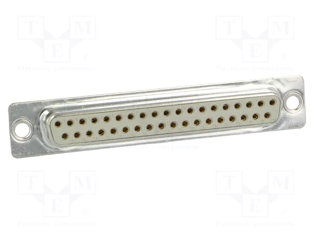 HARTING Conector D-Sub hembra de 37 pines para transferencia de datos HARTING Conector D-Sub hembra de 37 pines para transferencia de datos