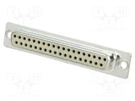 HARTING Conector D-Sub hembra de 37 pines para transferencia de datos
