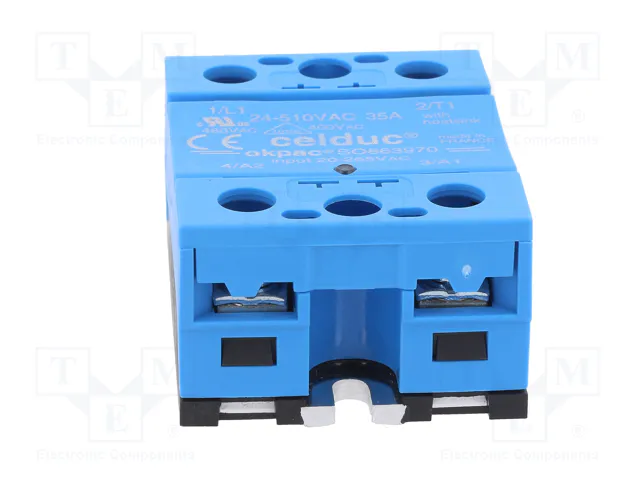 CELDUC Relé de semiconductor SO8 35A 24-510VAC CELDUC Relé de semiconductor SO8 35A 24-510VAC