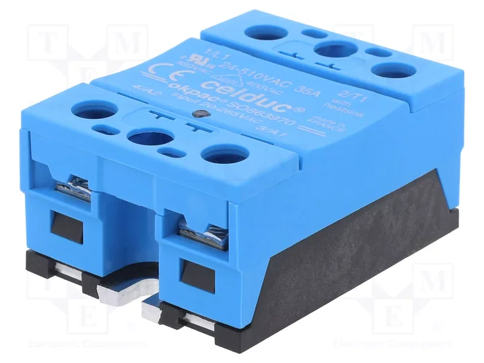 CELDUC Relé de semiconductor SO8 35A 24-510VAC CELDUC Relé de semiconductor SO8 35A 24-510VAC