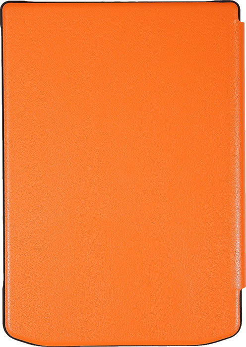 PocketBook Funda Folio Shell Series Naranja para eReader PocketBook Verse y Verse Pro 6" (15.2 cm) - Resistente a Golpes, Microfibra y PU