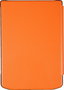 PocketBook Funda Folio Shell Series Naranja para eReader PocketBook Verse y Verse Pro 6" (15.2 cm) - Resistente a Golpes, Microfibra y PU