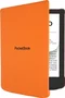 PocketBook Funda Folio Shell Series Naranja para eReader PocketBook Verse y Verse Pro 6" (15.2 cm) - Resistente a Golpes, Microfibra y PU