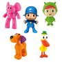 Comansi Y99161 Set 5 Figuras Pocoyó Personajes Coleccionables 5,8-7,5 cm para Desarrollo Imaginación Niños +3 Años