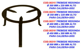 Finstock Redonda para Caldera Ø 500 mm x 300 mm Alto
