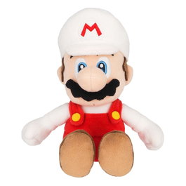 Sanei Super Mario Peluche Mario Fire 24 cm