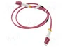 GOOBAY Cable de conexión de fibra óptica OM4 LC/UPC Duplex 1m